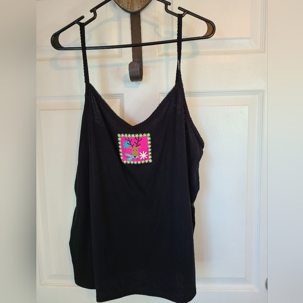 (570) Kim Roger's Woman's Intimates, Size: 2X Color: Black